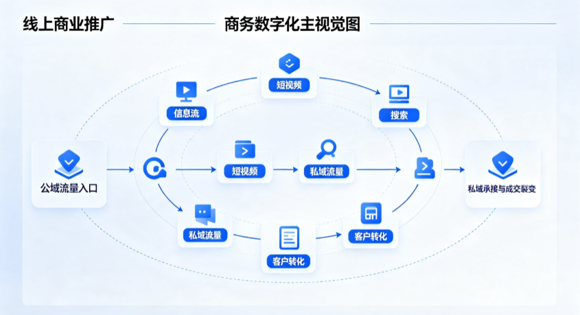 芜湖线上商业推广怎么做？全域流量闭环搭建与低成本转化实战指南